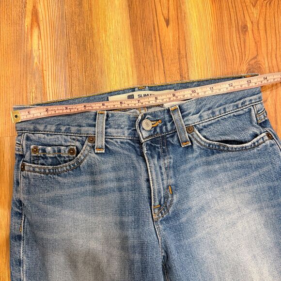 Gap Slim Fit Medium Wash Bootcut Jeans - Size 27 - Picture 5 of 7